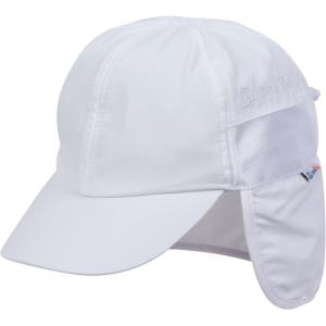 image:imageSwimZip Sun Hat with Neck Flap  UPF 50 Protection for Baby Toddler and KidsWhite