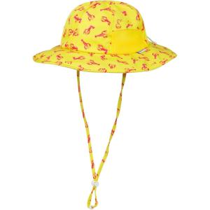 image:imageSwimZip Wide Brim Sun Hat  UPF 50 Protection for Baby Toddler and KidsLobster