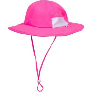 image:imageSwimZip Wide Brim Sun Hat  UPF 50 Protection for Baby Toddler and KidsNeon Shocking Pink