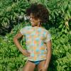 image:imageSwimZip Girls Short Sleeve Rash Guard with Tankini amp Bottoms  1012  DaisyGroovy