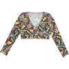 image:imageSwimZip Girls UPF Wrap Top 1 Piece Multiple ColorsMulticolor