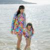 image:imageSwimZip Girls Halter Top and Bikini Bottom 2 Piece Set UPF 50 Sun ProtectionImpressions