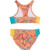 image:imageSwimZip Girls Halter Top and Bikini Bottom 2 Piece Set UPF 50 Sun ProtectionSwirl