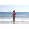 image:imageSwimZip Girls Long Sleeve Rash Guard and Bikini Bottoms Swimsuit Set  UPF 50