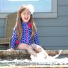 image:imageSwimZip Girls Long Sleeve Rash Guard and Bikini Bottoms Swimsuit Set  UPF 50Blue