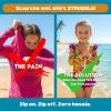 image:imageSwimZip Girls Long Sleeve Rash Guard and Bikini Bottoms Swimsuit Set  UPF 50Hibiscus