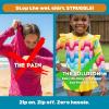 image:imageSwimZip Girls Long Sleeve Rash Guard and Bikini Bottoms Swimsuit Set  UPF 50Surfs Up