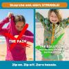 image:imageSwimZip Girls Long Sleeve Rash Guard and Bikini Bottoms Swimsuit Set  UPF 50The Tropics