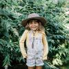 image:imageSwimZip Girls Wide Brim Sun Hat  UPF 50 Sun ProtectionBrown