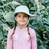 image:imageSwimZip Girls Wide Brim Sun Hat  UPF 50 Sun ProtectionMint