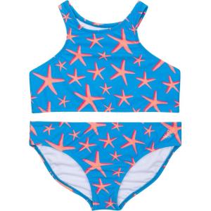 image:imageSwimZip Girls Halter Top and Bikini Bottom 2 Piece Set UPF 50 Sun ProtectionStarfish