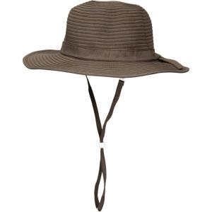 image:imageSwimZip Girls Wide Brim Sun Hat  UPF 50 Sun ProtectionBrown