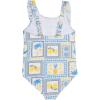 image:imageSwimZip Girls Ruffle OnePiece Swimsuit with UPF 50 Sun ProtectionMediterranean Lemons