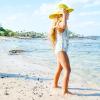 image:imageSwimZip Girls Ruffle OnePiece Swimsuit with UPF 50 Sun ProtectionMediterranean Lemons