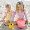 image:imageSwimZip Girls Ruffle OnePiece Swimsuit with UPF 50 Sun ProtectionSweetie