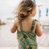image:imageSwimZip Girls Ruffle OnePiece Swimsuit with UPF 50 Sun ProtectionThe Tropics