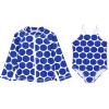 image:imageSwimZip Girls Long Sleeve Rash Guard amp 1Piece Swimsuit  UPF 50 Sun ProtectionDot