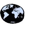 image:imageSwimZip Round Beach Towel Black