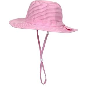 image:imageSwimZip Girls Wide Brim Sun Hat  UPF 50 Sun Protection Pink