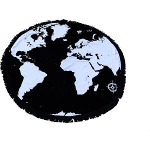 image:imageSwimZip Round Beach Towel Black