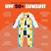 image:imageSwimZip Girls LongSleeve UPF 50 Swimsuit for Baby Toddler amp Little GirlsCheck It Out