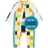 image:imageSwimZip Girls LongSleeve UPF 50 Swimsuit for Baby Toddler amp Little GirlsCheck It Out