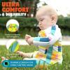 image:imageSwimZip Girls LongSleeve UPF 50 Swimsuit for Baby Toddler amp Little GirlsCheck It Out