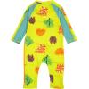 image:imageSwimZip Girls LongSleeve UPF 50 Swimsuit for Baby Toddler amp Little GirlsCoral