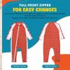 image:imageSwimZip Girls LongSleeve UPF 50 Swimsuit for Baby Toddler amp Little GirlsDaisy