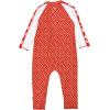 image:imageSwimZip Girls LongSleeve UPF 50 Swimsuit for Baby Toddler amp Little GirlsDaisy