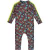 image:imageSwimZip Girls LongSleeve UPF 50 Swimsuit for Baby Toddler amp Little GirlsDeep Dive