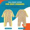 image:imageSwimZip Girls LongSleeve UPF 50 Swimsuit for Baby Toddler amp Little GirlsDitsy Floral
