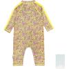 image:imageSwimZip Girls LongSleeve UPF 50 Swimsuit for Baby Toddler amp Little GirlsDitsy Floral