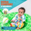 image:imageSwimZip Girls LongSleeve UPF 50 Swimsuit for Baby Toddler amp Little GirlsJoyful