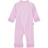 image:imageSwimZip Girls LongSleeve UPF 50 Swimsuit for Baby Toddler amp Little GirlsSassy Surfer Pink Dots