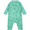 image:imageSwimZip Girls LongSleeve UPF 50 Swimsuit for Baby Toddler amp Little GirlsSeashell