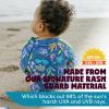 image:imageSwimZip Girls LongSleeve UPF 50 Swimsuit for Baby Toddler amp Little GirlsTropadelic