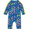image:imageSwimZip Girls LongSleeve UPF 50 Swimsuit for Baby Toddler amp Little GirlsTropadelic