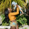 image:imageSwimZip Girls LongSleeve UPF 50 Swimsuit for Baby Toddler amp Little GirlsVibrant Vacay
