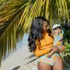 image:imageSwimZip Girls LongSleeve UPF 50 Swimsuit for Baby Toddler amp Little GirlsVibrant Vacay