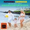 image:imageSwimZip Boys LongSleeve UPF 50 Swimsuit for Baby Toddler amp Little BoysBlue Gingham