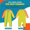 image:imageSwimZip Boys LongSleeve UPF 50 Swimsuit for Baby Toddler amp Little BoysColor Pop