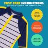 image:imageSwimZip Boys LongSleeve UPF 50 Swimsuit for Baby Toddler amp Little BoysHamptons Getaway