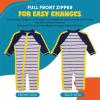 image:imageSwimZip Boys LongSleeve UPF 50 Swimsuit for Baby Toddler amp Little BoysHamptons Getaway