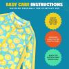 image:imageSwimZip Boys LongSleeve UPF 50 Swimsuit for Baby Toddler amp Little BoysLemons