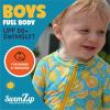 image:imageSwimZip Boys LongSleeve UPF 50 Swimsuit for Baby Toddler amp Little BoysLemons