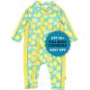 image:imageSwimZip Boys LongSleeve UPF 50 Swimsuit for Baby Toddler amp Little BoysLemons