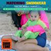 image:imageSwimZip Boys LongSleeve UPF 50 Swimsuit for Baby Toddler amp Little BoysNeon GreenYellow