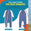 image:imageSwimZip Boys LongSleeve UPF 50 Swimsuit for Baby Toddler amp Little BoysOcean Breeze