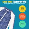 image:imageSwimZip Boys LongSleeve UPF 50 Swimsuit for Baby Toddler amp Little BoysOcean Breeze